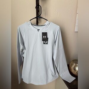 Under Armour Light Gray Long Sleeve Top